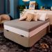 Base para Cama Box Casal Martin Premium com Baú Linho (47x138x188 cm) Bege