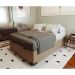 Base para Cama Box Casal Martin Premium com Baú Linho (47x138x188 cm) Bege