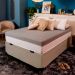 Base para Cama Box Casal Martin Premium com Baú Linho (47x138x188 cm) Cru