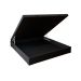 Base para Cama Box Casal Martin Premium com Baú Suede (47x138x188) Preta