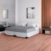 Base para Cama Box King Joe (36x193x203 ) Revestimento Sintético Branca