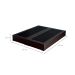 Base para Cama Box King Joe (36x193x203 ) Revestimento Sintético Preta