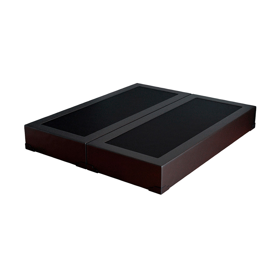 Base para Cama Box King Joe (36x193x203 ) Revestimento Sintético Preta
