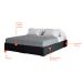 Base para Cama Box King Joe (36x193x203 ) Suede Grafite