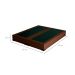 Base para Cama Box King Joe (36x193x203 ) Suede Marrom