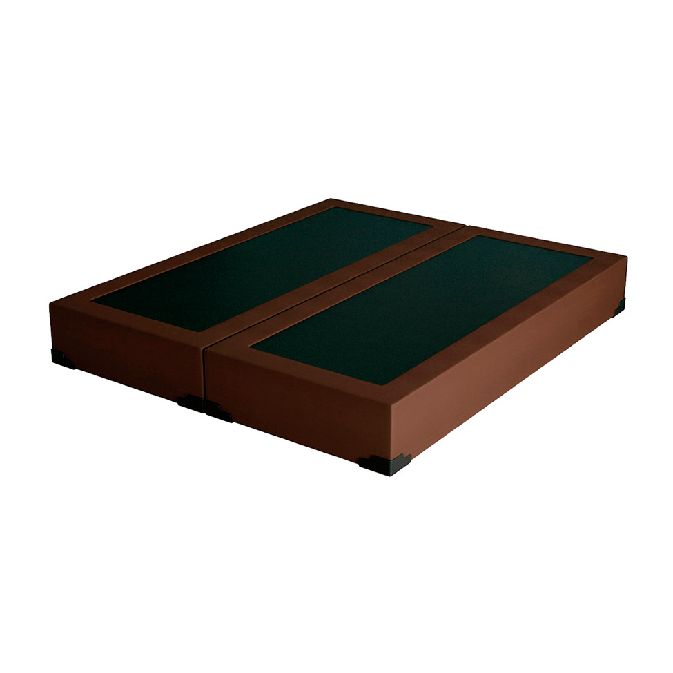 Base para Cama Box King Joe (36x193x203 ) Suede Marrom