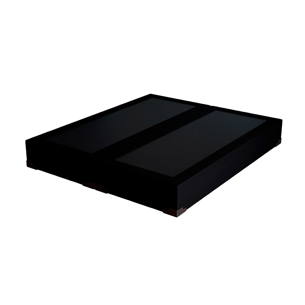 Base para Cama Box King Joe (36x193x203 ) Suede Preta