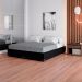 Base para Cama Box King Joe (36x193x203 ) Suede Preta