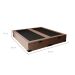 Base para Cama Box King Martin com Baú (47x193x203 ) Linho Bege