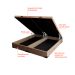 Base para Cama Box King Martin com Baú (47x193x203 ) Linho Bege