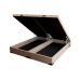 Base para Cama Box King Martin com Baú (47x193x203 ) Linho Cru