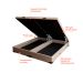 Base para Cama Box King Martin com Baú (47x193x203 ) Linho Cru