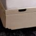 Base para Cama Box King Martin com Baú (47x193x203 ) Linho Cru