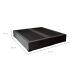 Base para Cama Box King Martin com Baú (47x193x203 ) Suede Grafite