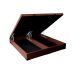 Base para Cama Box King Martin com Baú (47x193x203 ) Suede Marrom