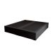 Base para Cama Box King Martin com Baú (47x193x203 ) Suede Preta