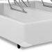 Base para Cama Box Queen Gomes com Baú Branca