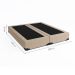 Base para Cama Box Queen Joe Linho (36x158x198) Bege