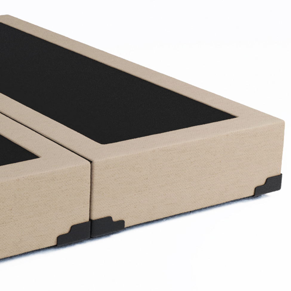 Base para Cama Box Queen Joe Linho (36x158x198) Bege