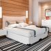 Base para Cama Box Queen Martin Premium com Baú (45x158x198) Branca