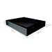 Base para Cama Box Queen Martin Premium com Baú (45x158x198) Preta