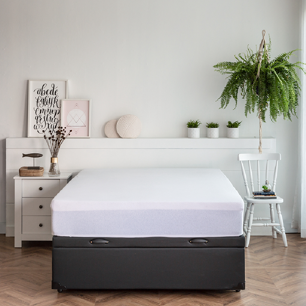Base para Cama Box Queen Martin Premium com Baú (45x158x198) Preta