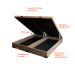 Base para Cama Box Queen Martin Premium com Baú Linho (47x158x198 cm) Bege