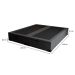Base para Cama Box Queen Martin Premium com Baú Linho (47x158x198 cm) Grafite
