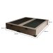 Base para Cama Box Queen Martin Premium com Baú Suede (45x158x198) Bege