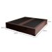 Base para Cama Box Queen Martin Premium com Baú Suede (47x158x198) Marrom