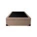 Base para Cama Box Solteiro Martin Premium com Baú Linho (47x88x188 cm) Bege