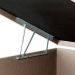 Base para Cama Box Solteiro Martin Premium com Baú Suede (45x88x188) Bege