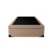 Base para Cama Box Solteiro Martin Premium com Baú Suede (45x88x188) Bege