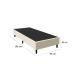 Base para Cama Box Solteiro Stella (40x88x188) Bege