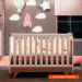 Berço Minicama Retrô com Colchão Baby D18 (10x70x130) Branco e Carvalho