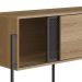 Buffet Balcão York 2 PT Hanover e Preto