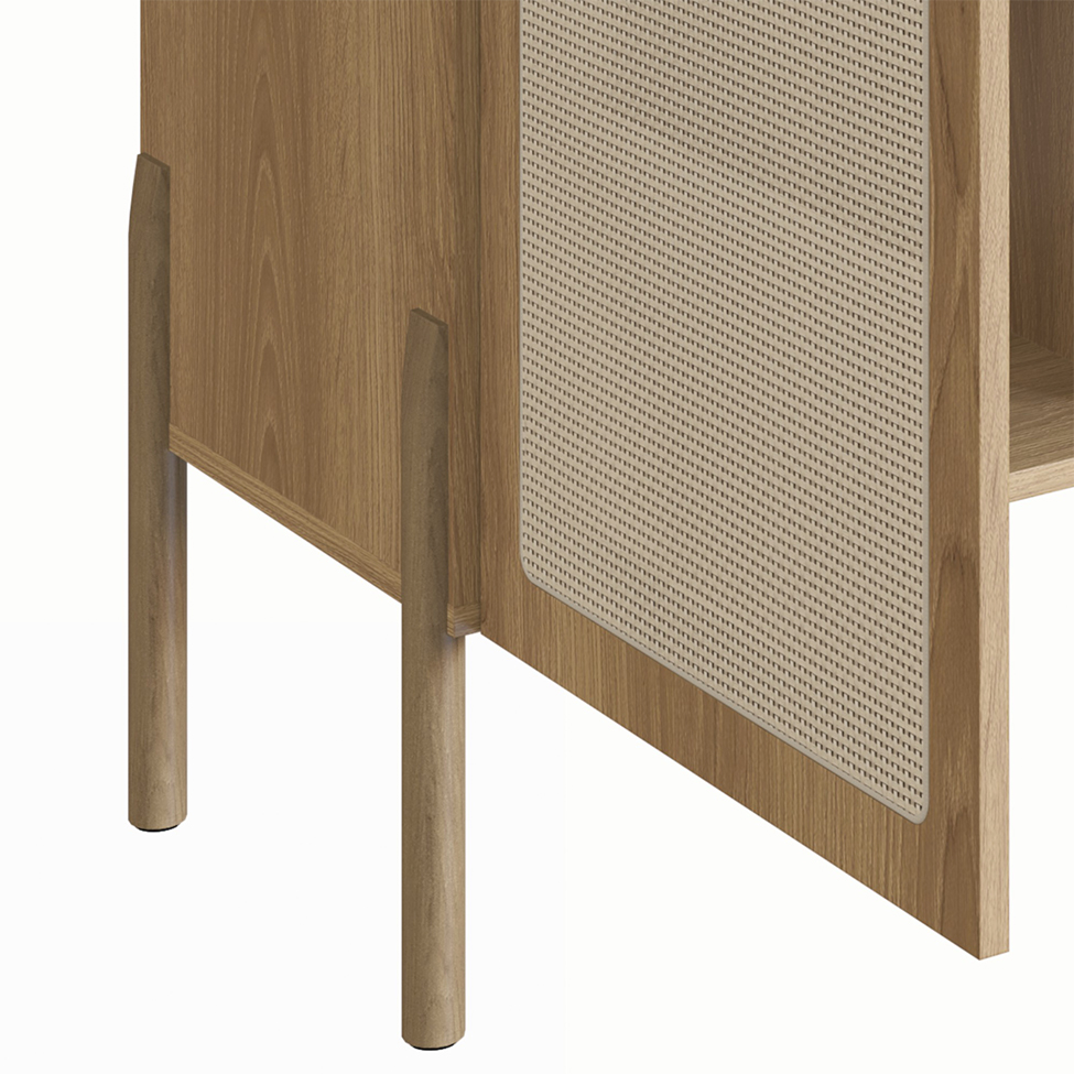 Buffet Bar Oslo 2 PT Hanover 81 cm