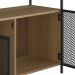 Buffet Bar York 2 PT Hanover e Preto