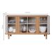 Buffet Eva 4 PT Off White e Nature