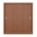  Guarda-Roupa Casal Luiza 3 Portas 2 Gavetas Carvalho