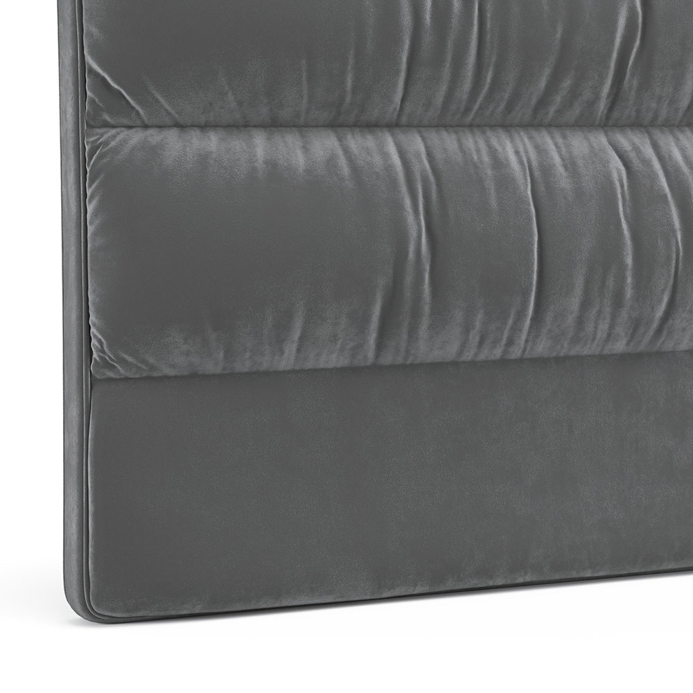 Cabeceira Queen Erikson Velosuede Grafite