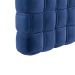 Cabeceira Solteiro Bill Velosuede Azul Marinho