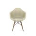 Cadeira Eames Arm DSW Fendi e Madeira