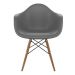 Cadeira Eames Arm Konkret e Madeira