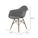 Cadeira Eames Arm Konkret e Madeira
