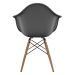 Cadeira Eames Arm Konkret e Madeira