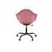 Cadeira Eames Arm Office Rosa e Preta