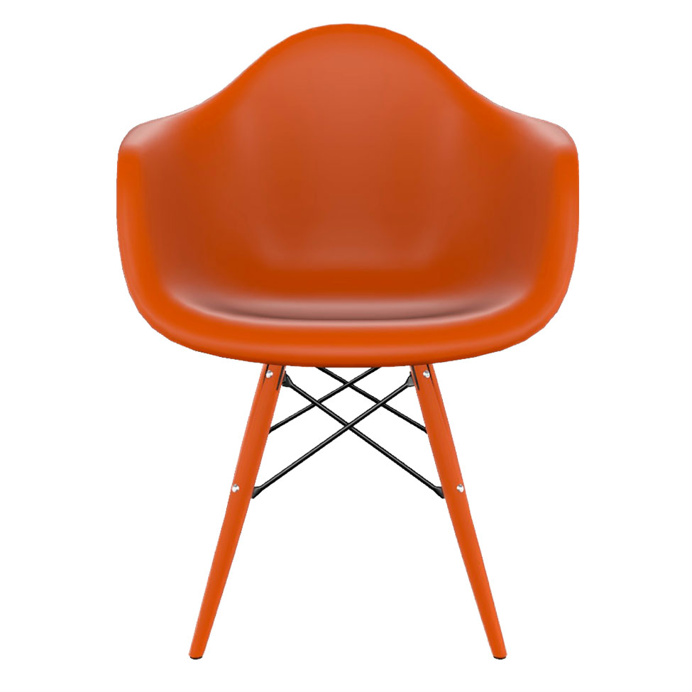 Cadeira Eames Arm Terracota