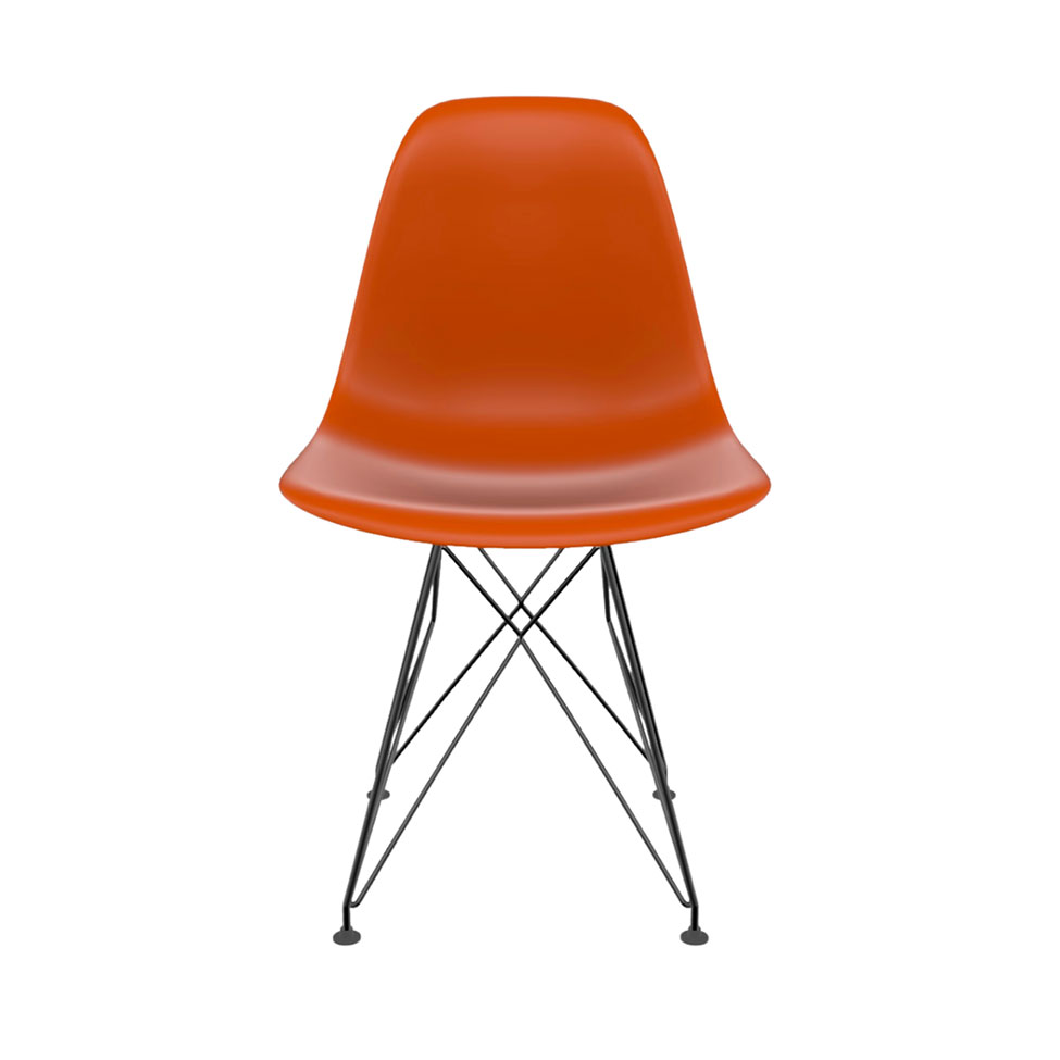 Cadeira Eames Terracora e Preta