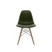 Cadeira Eames Verde Musgo e Madeira